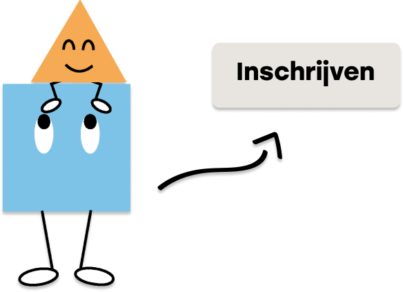 a-traingle-sitting-on-a-square 